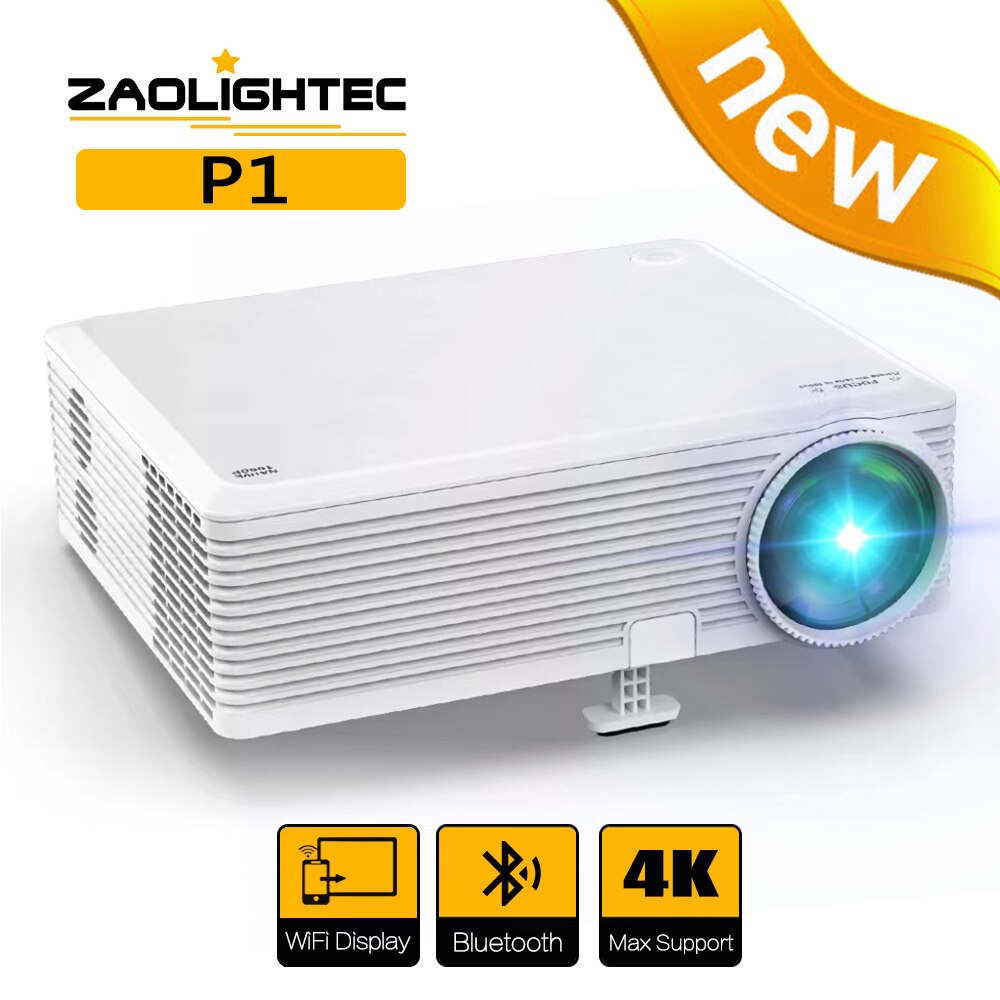 ZAOLIGHTEC Ǯ HD Ƽ LED , Ȩ þ ߿ , 4k  , 1080P ,  Ʈ TV, P1